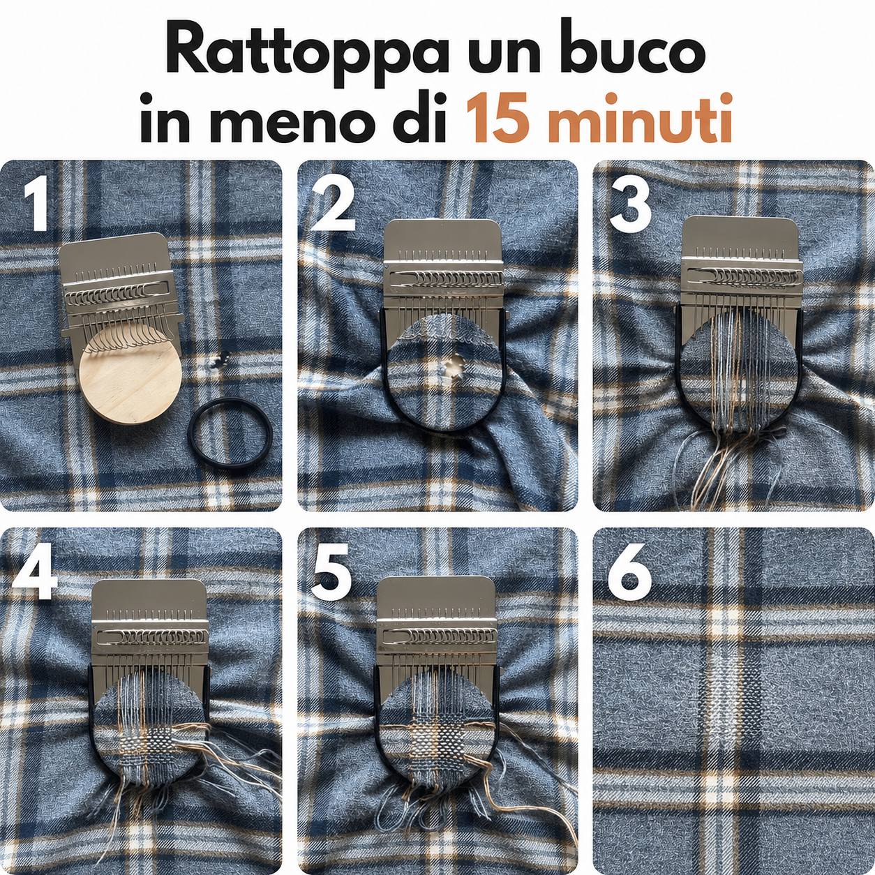 PuntoFix™ – Trasforma l'usura in design