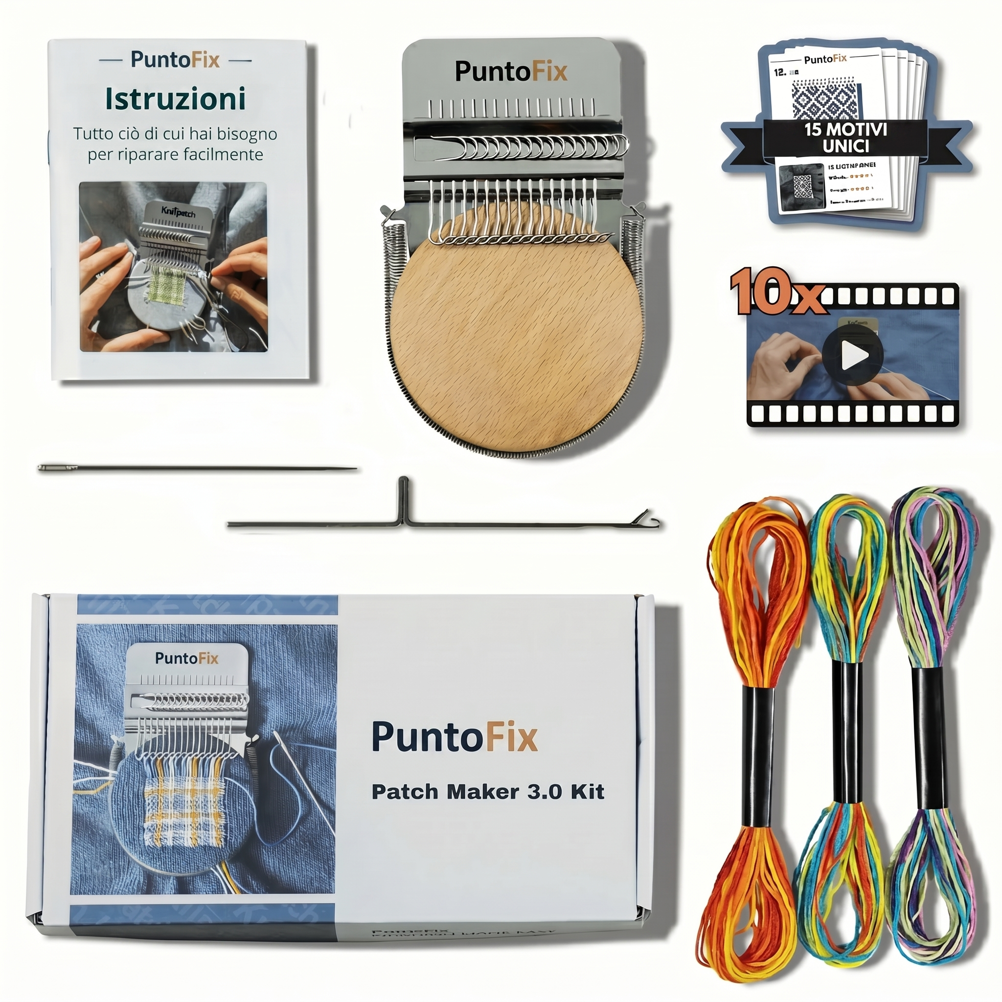 PuntoFix™ – Trasforma l'usura in design