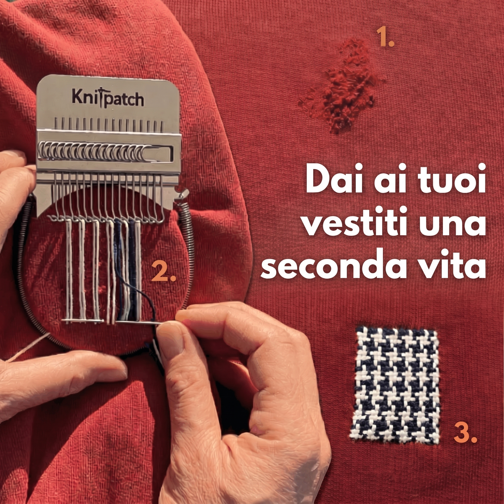 PuntoFix™ – Trasforma l'usura in design